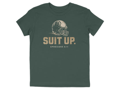 Suit Up Ephesians 6 11 Youth T-Shirt
