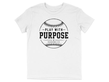 Play with Purpose - Baseball Youth T-Shirt