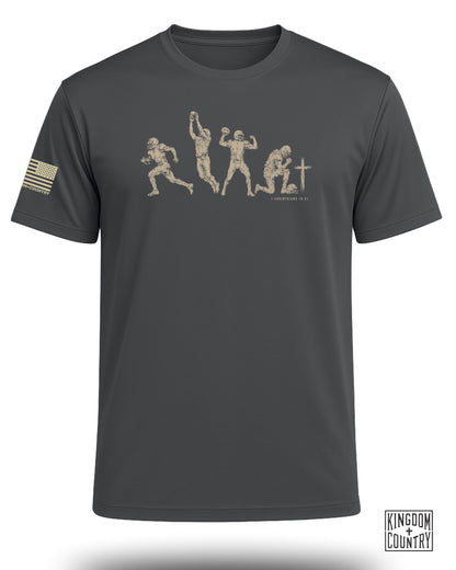 Gridiron Faith 1 Corinthians 10:31 Performance Shirt