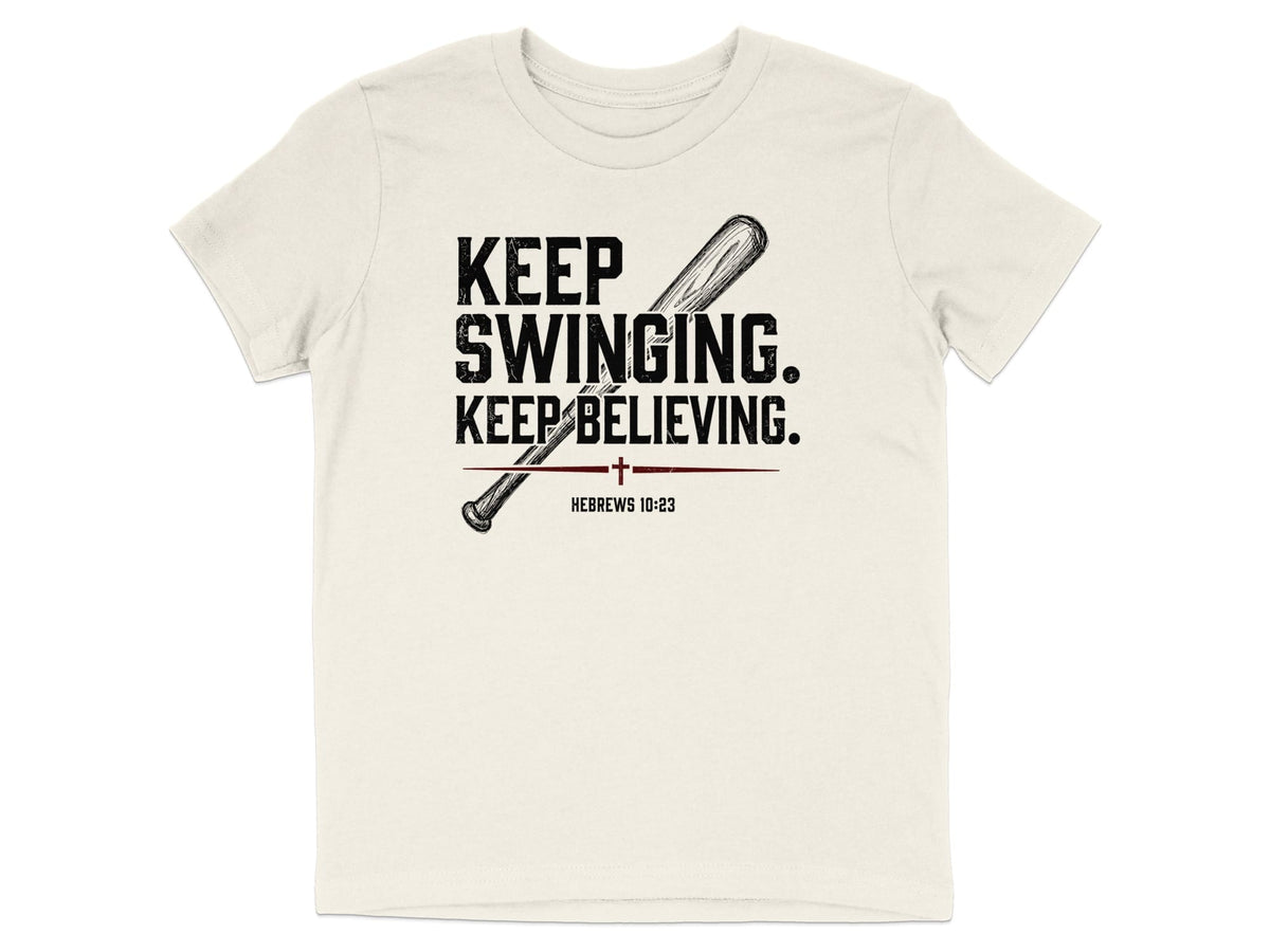 Keep Swinging Keep Believing Youth T-Shirt