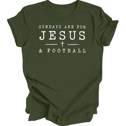 Sundays Are For Jesus & Football T-Shirt