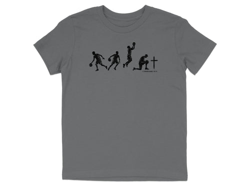 Basketball Faith Journey Youth T-Shirt