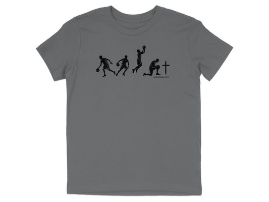 Basketball Faith Journey Youth T-Shirt