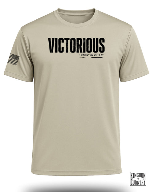 Victorious 1 Corinthians 15:57 Performance Shirt