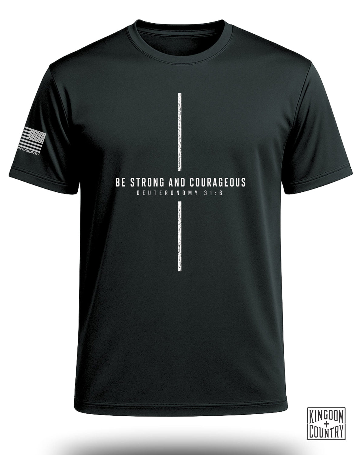 Be Strong And Courageous Performance Shirt