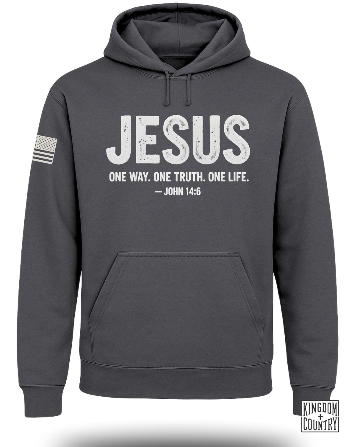 JESUS One Way One Truth One Life Hoodie