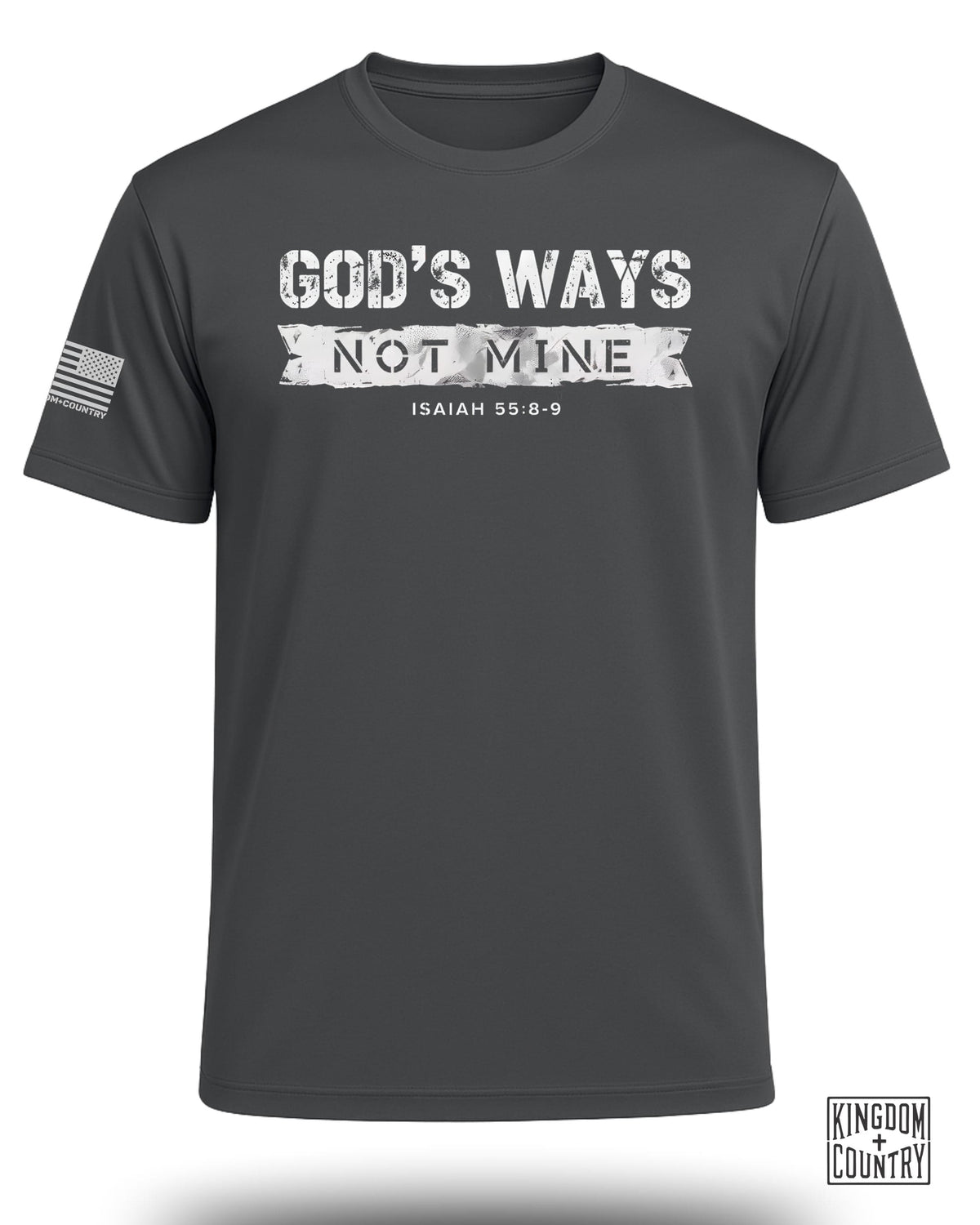 God's Ways Not Mine Performance Shirt