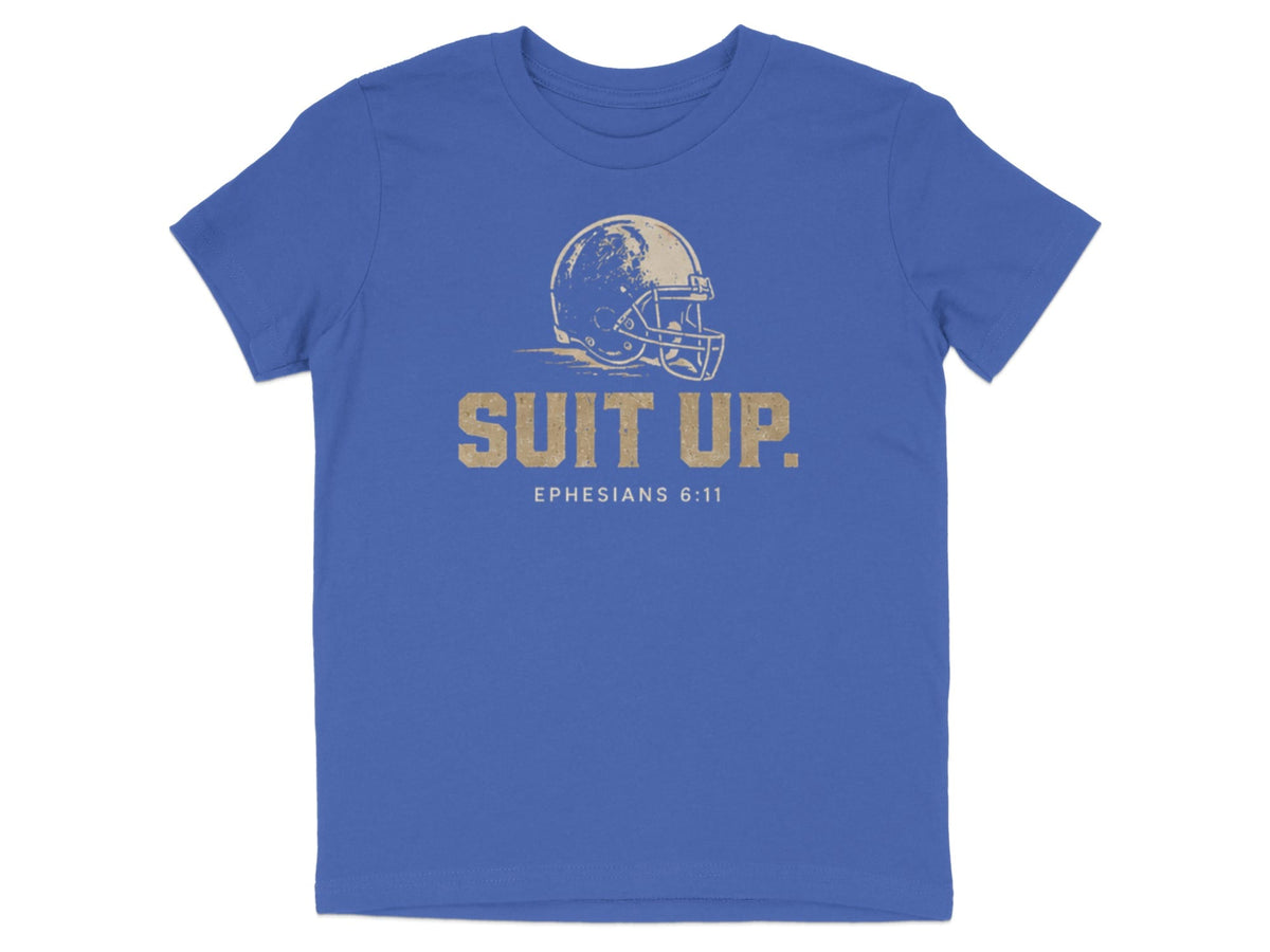 Suit Up Ephesians 6 11 Youth T-Shirt
