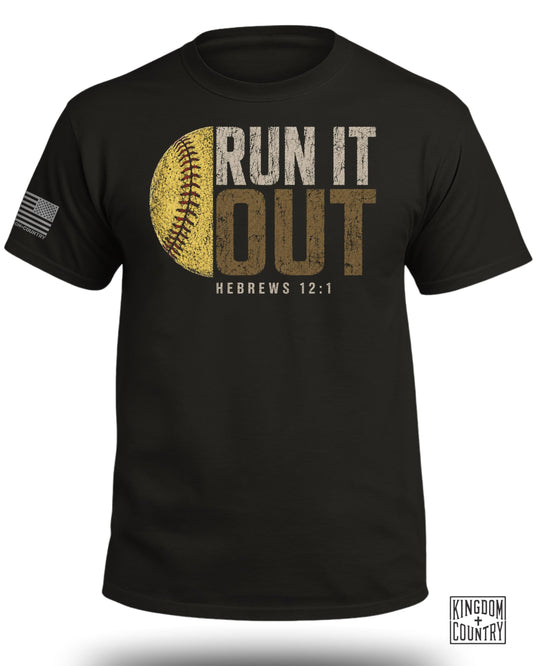 Run It Out Softball T-Shirt