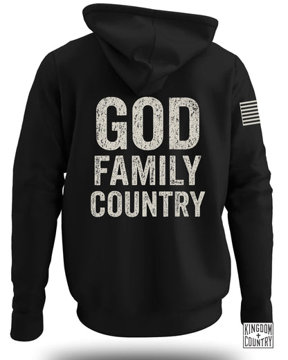 God Family Country Hoodie
