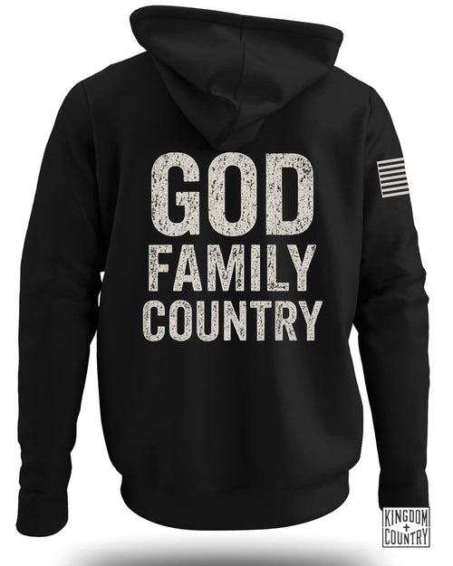 God Family Country Hoodie