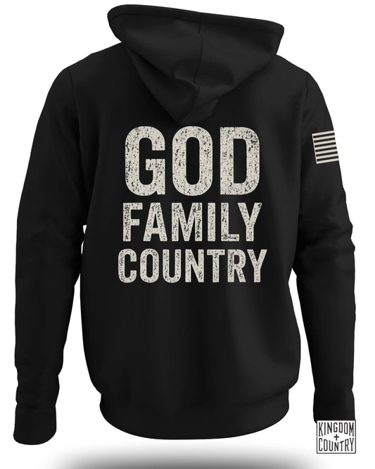 God Family Country Hoodie