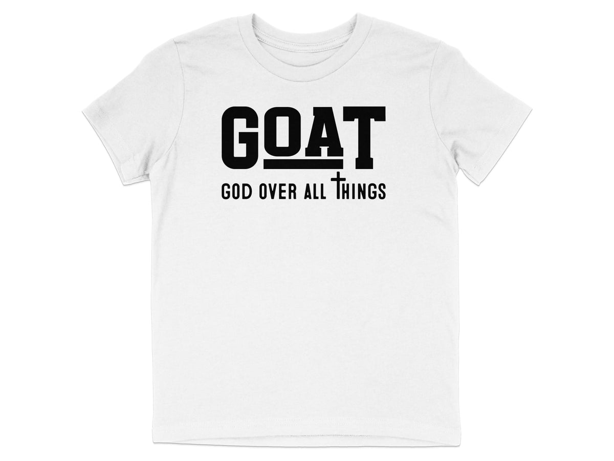 GOAT God Over All Things Youth T-Shirt