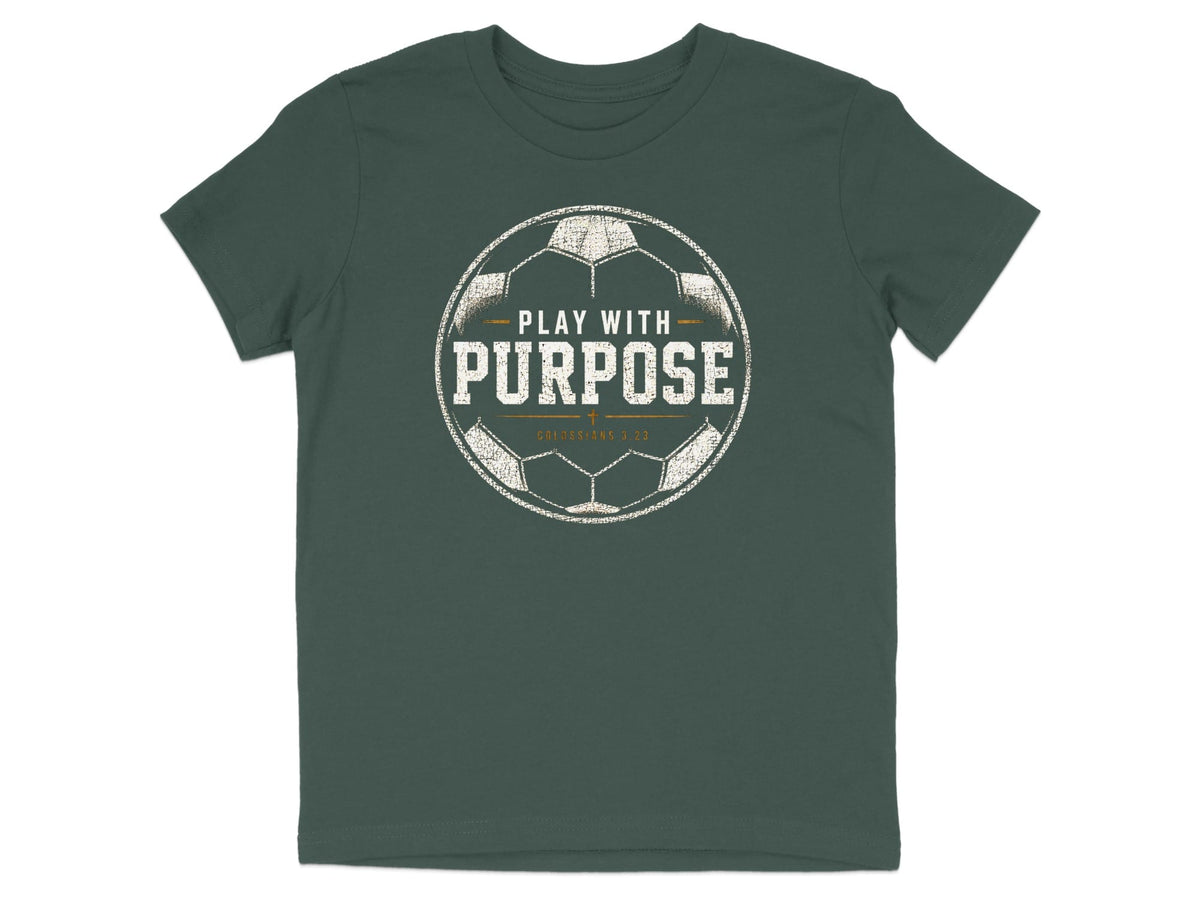 Play with Purpose - Soccer Youth T-Shirt