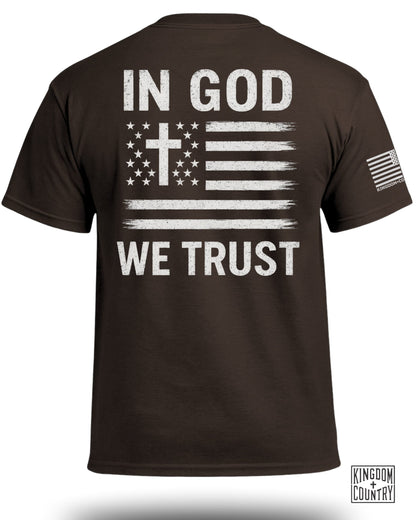 In God We Trust American Flag T-Shirt