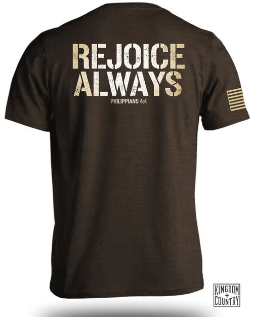 Rejoice Always Philippians 4:4 T-Shirt