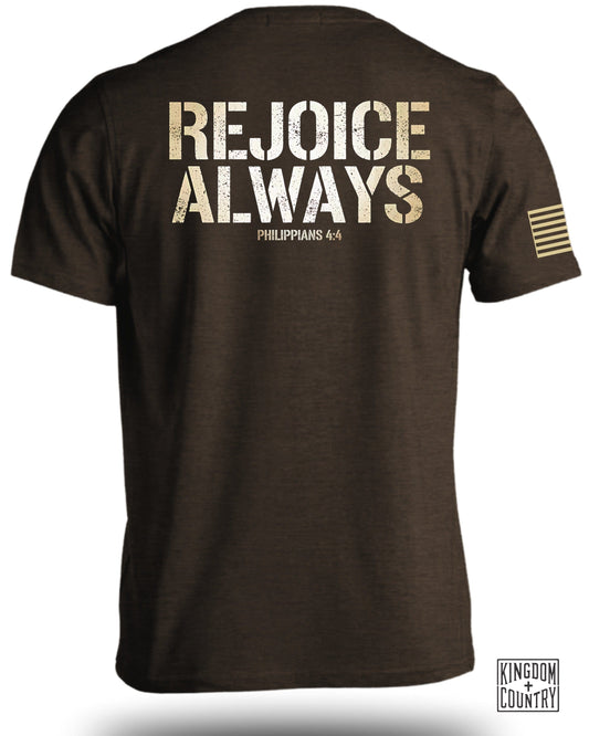 Rejoice Always Philippians 4:4 T-Shirt