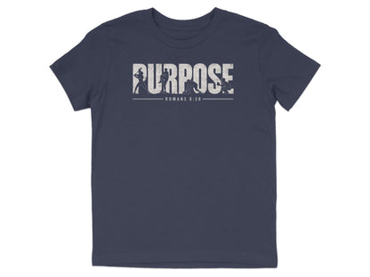 Romans 8:28 Baseball Youth T-Shirt