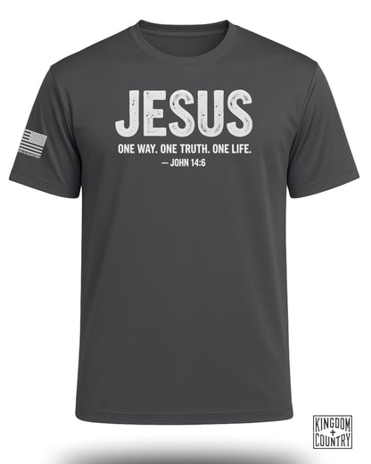 Jesus John 14:6 Performance Shirt