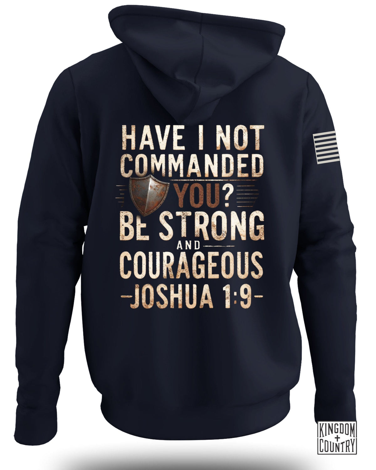 Be Strong And Courageous Hoodie
