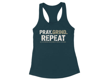 Pray Grind Repeat Tank Top