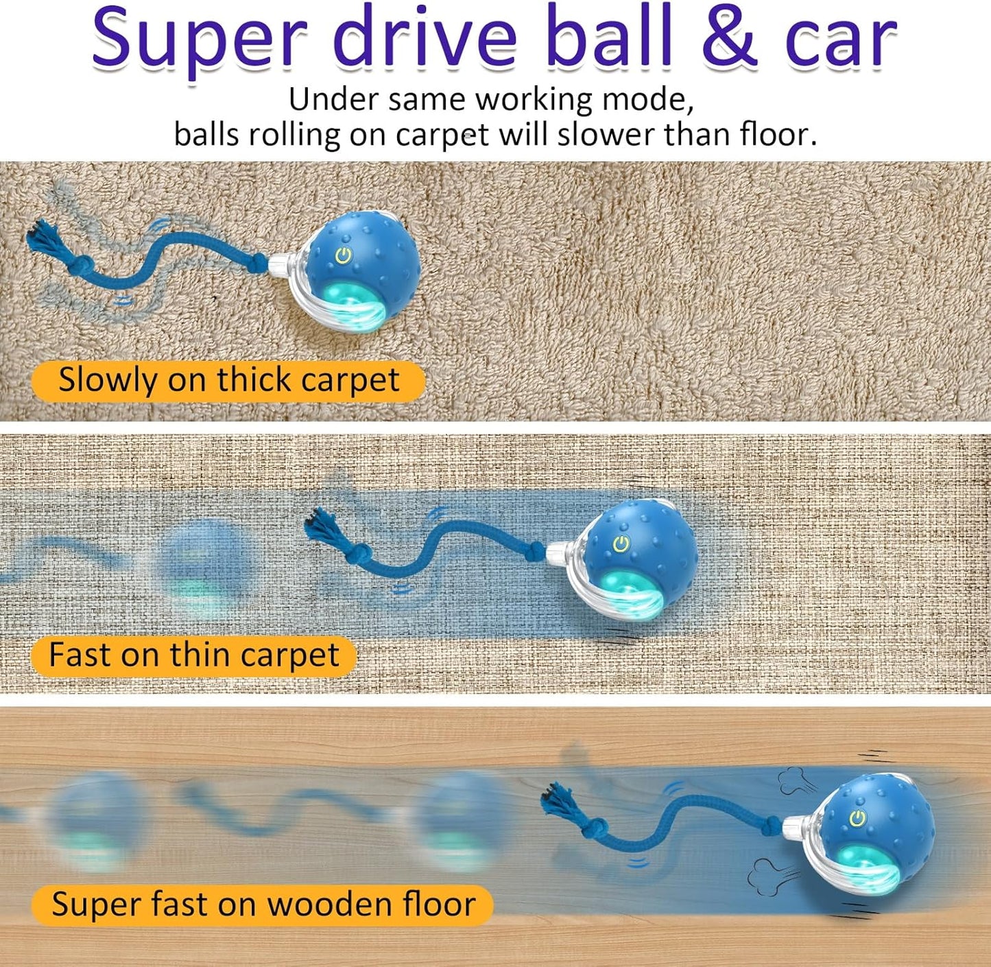 Interactive Rechargeable Cat Toy