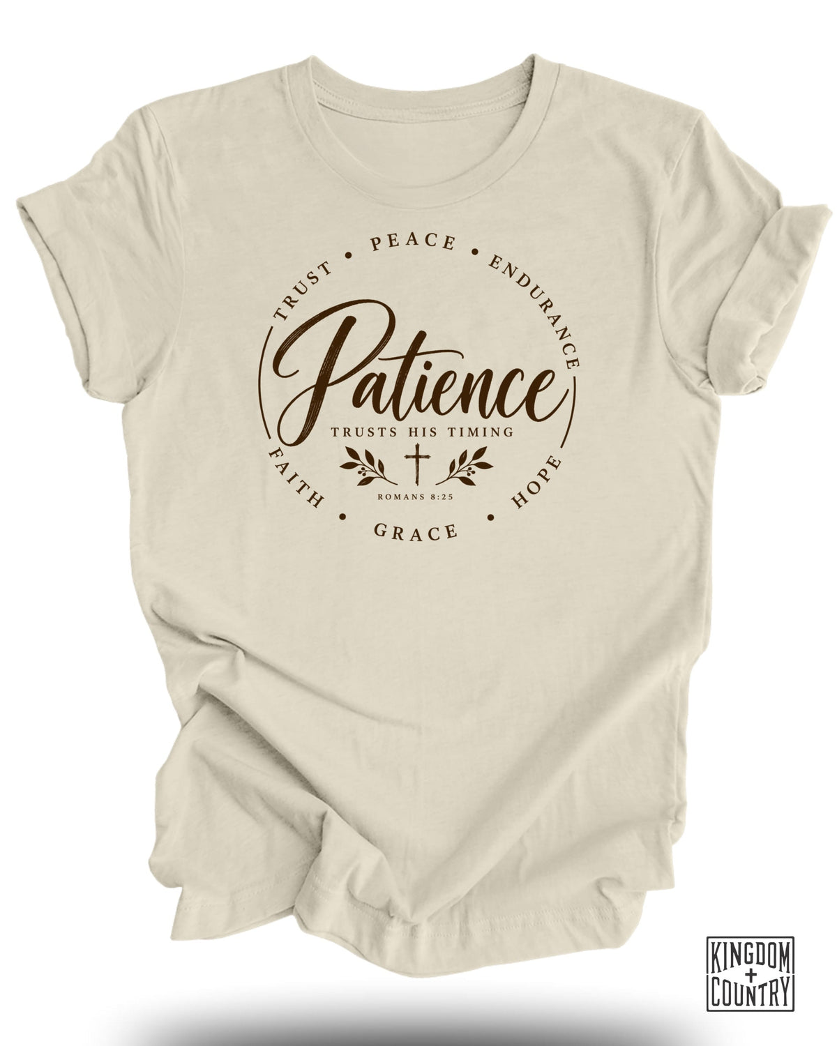 Patience Trusts His Timing T-Shirt