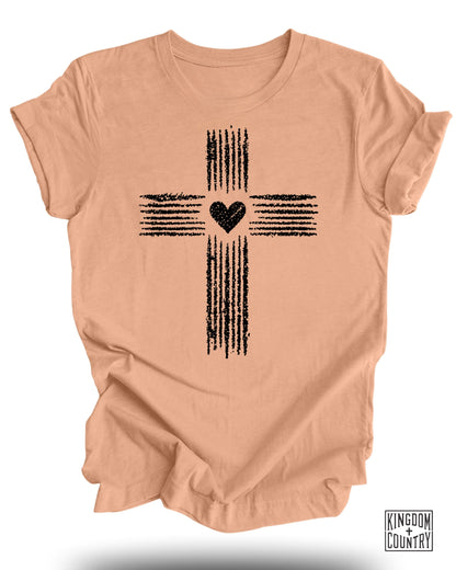 Heart Cross T-Shirt