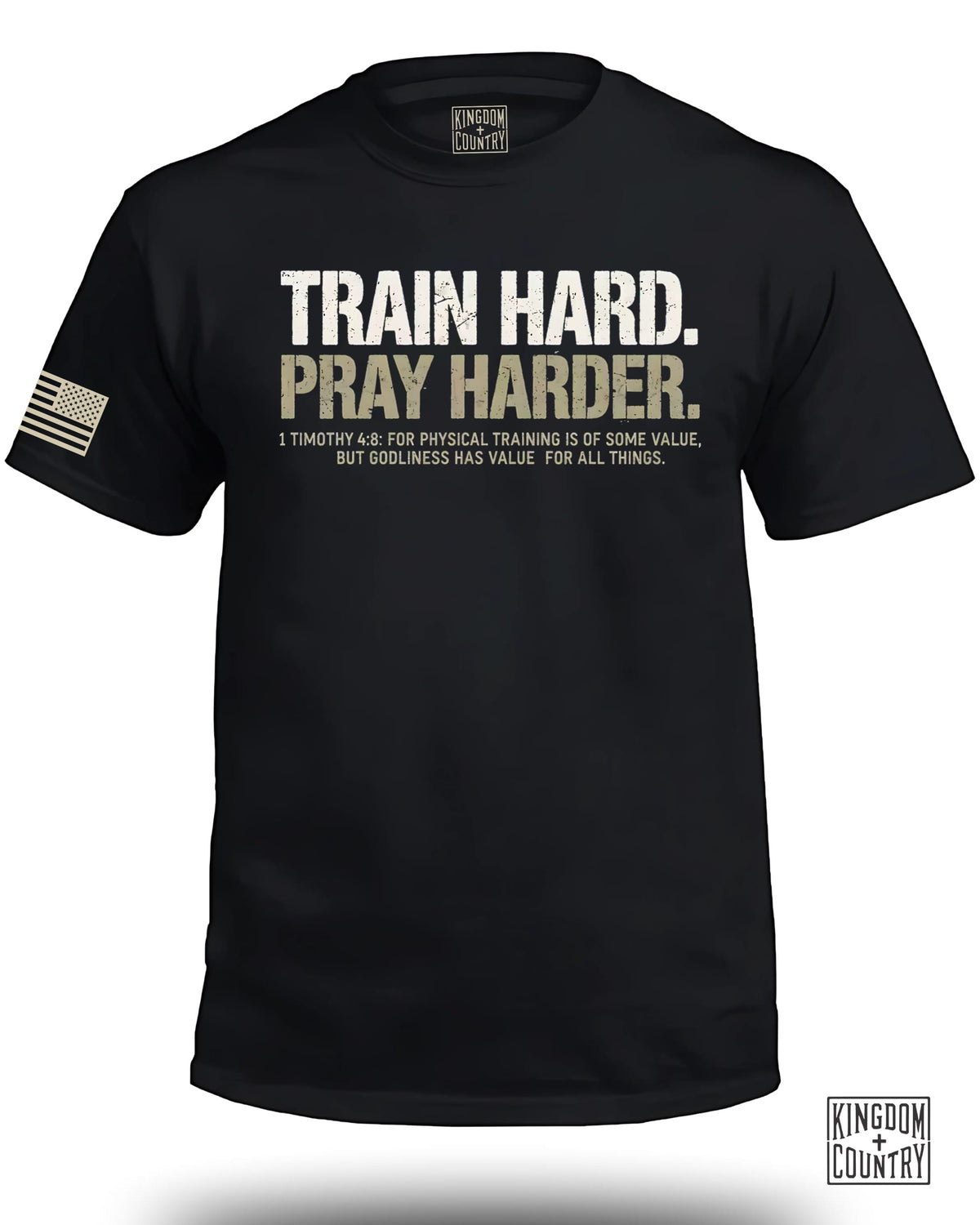 Train Hard Pray Harder T-Shirt