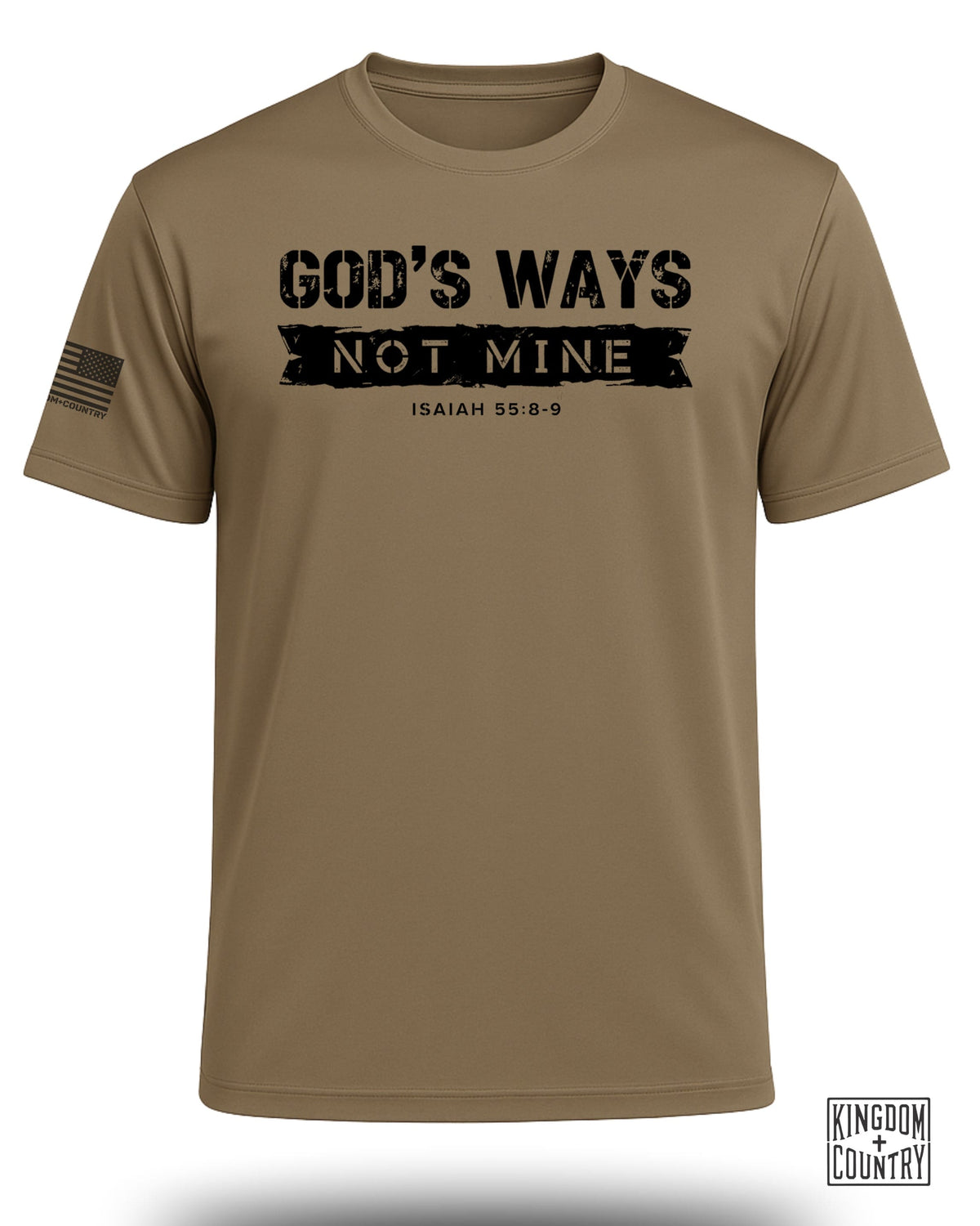God's Ways Not Mine Performance Shirt