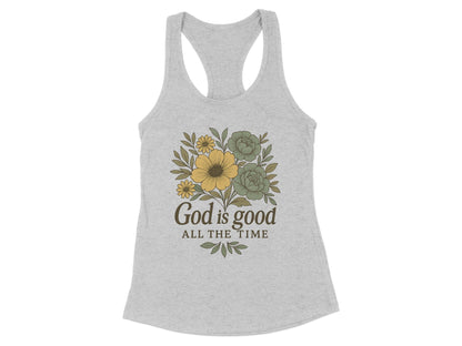 God is Good Racerback Tank