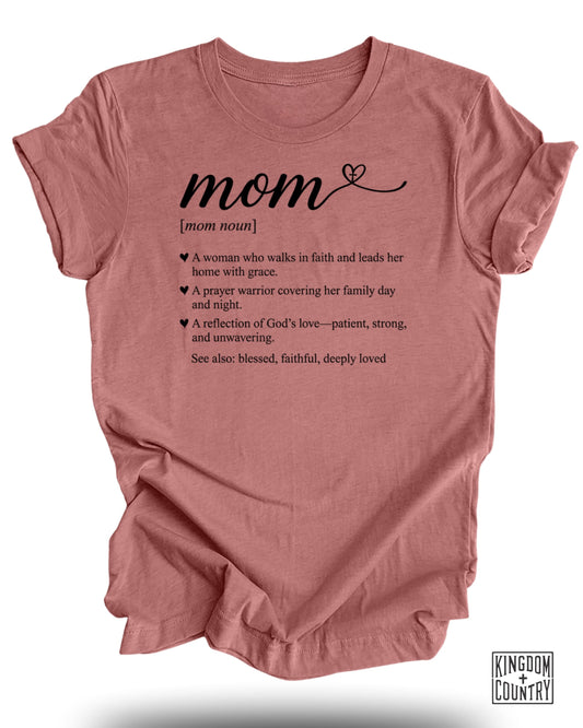 Christian Mom Definition T-Shirt
