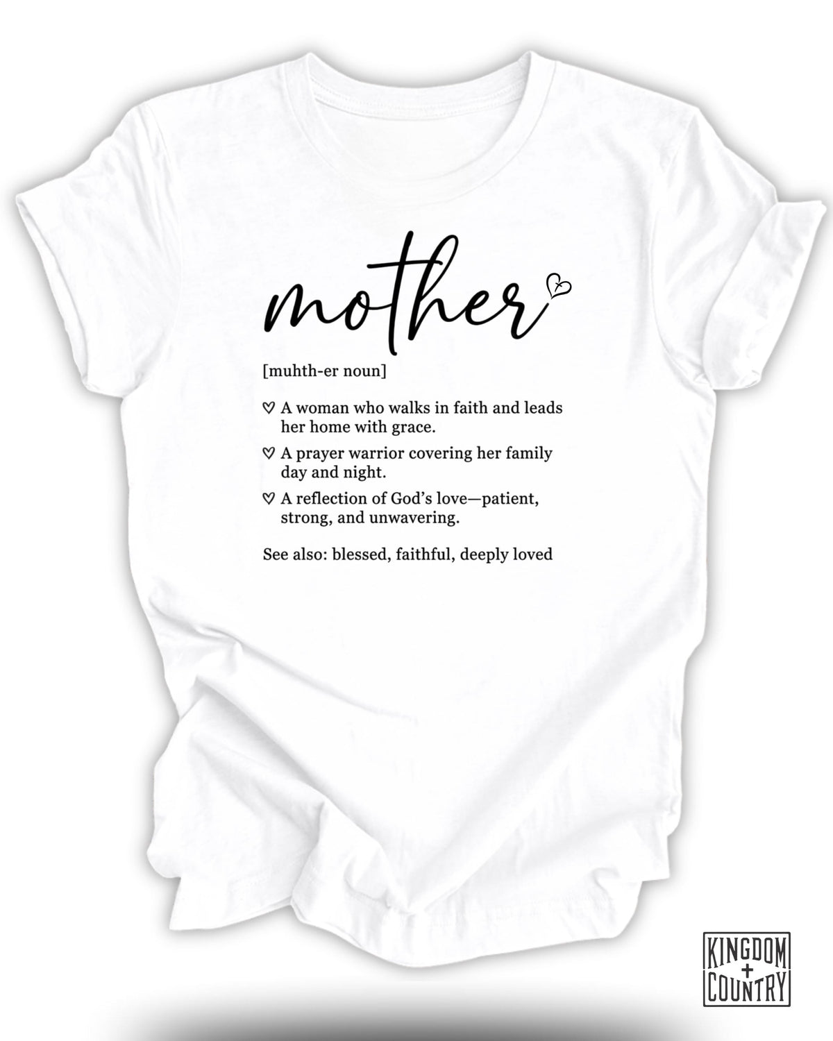 Christian Mother Definition T-Shirt