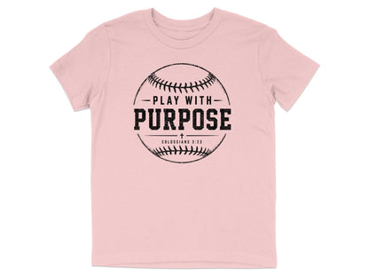 Play with Purpose - Baseball Youth T-Shirt