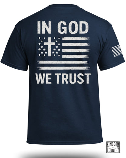 In God We Trust American Flag T-Shirt