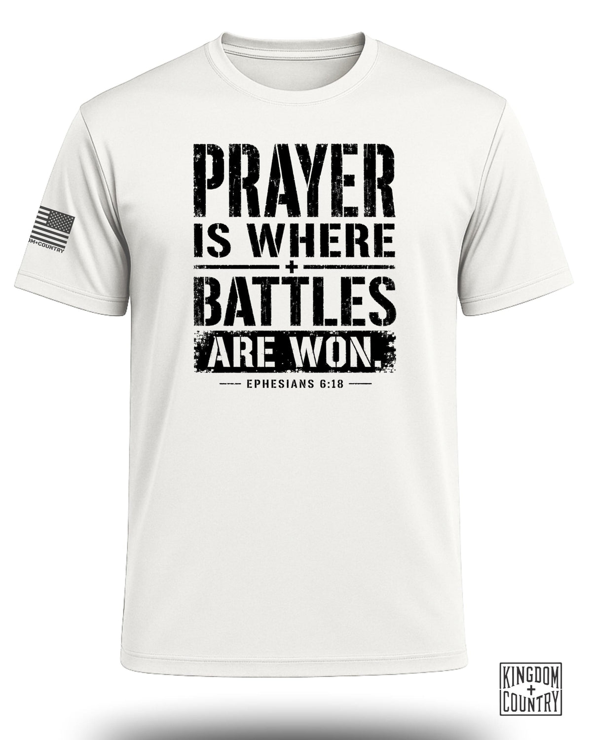 Prayer Is Where Battles Are Won Performance Shirt