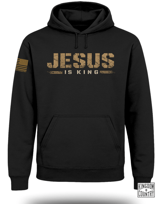 Jesus Is King Christian Hoodie
