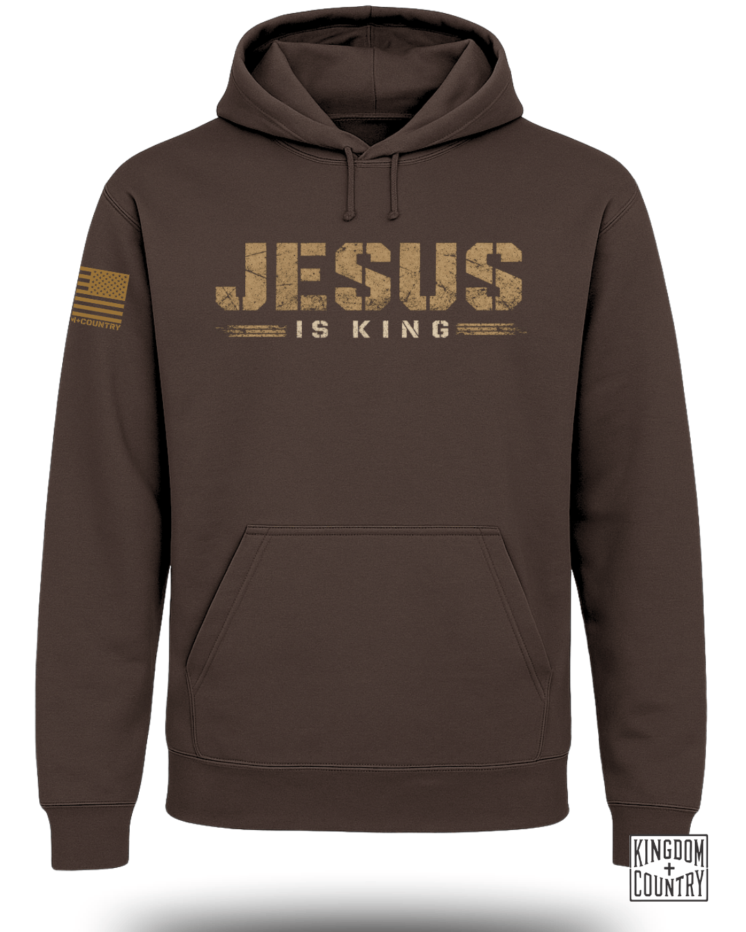 Jesus Is King Christian Hoodie