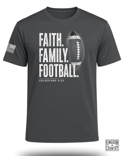 Faith Family Football Performance Shirt