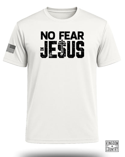 No Fear In Jesus Bold Performance Shirt