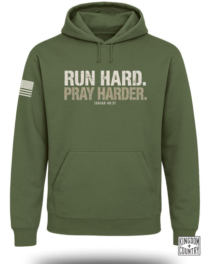 Run Hard Pray Harder Hoodie