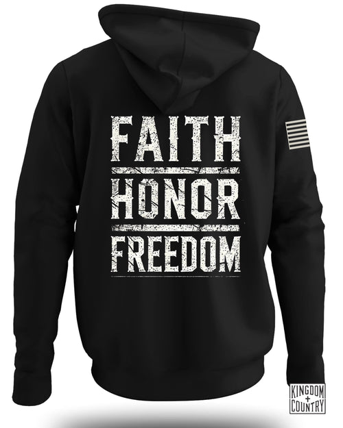 Faith Honor Freedom Hoodie