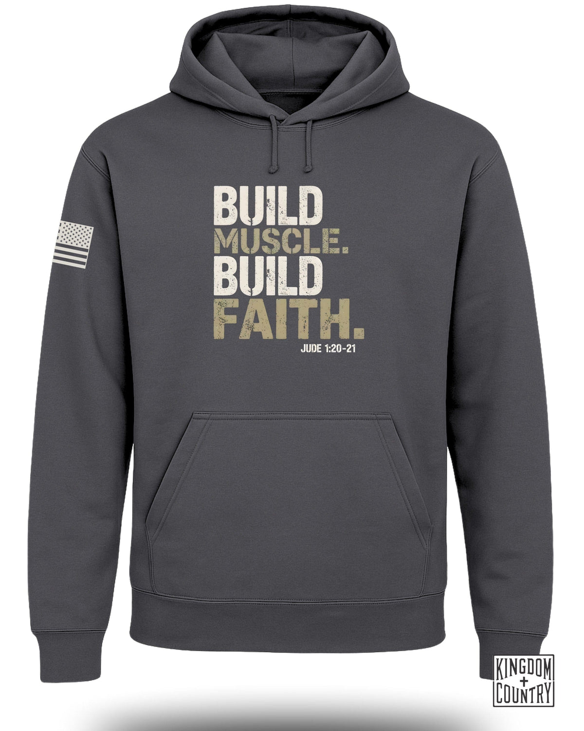 Build Muscle Build Faith Hoodie