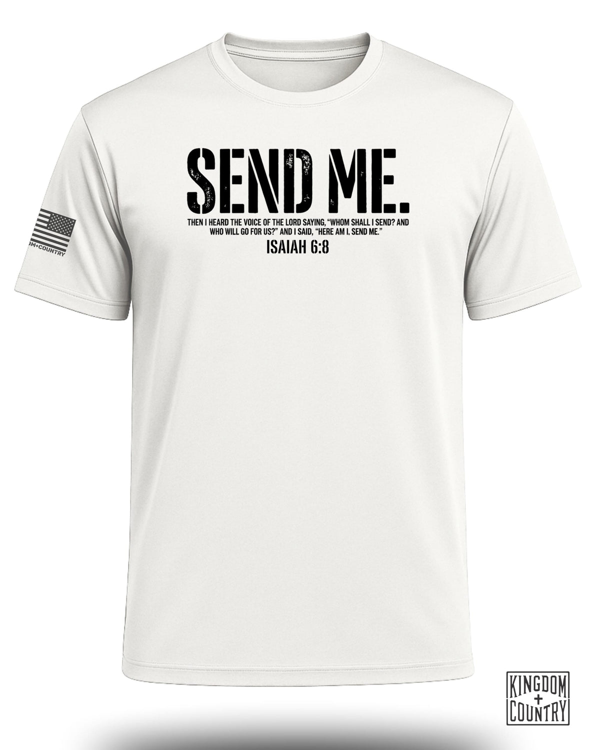 Send Me Isaiah 6:8 Performance Shirt