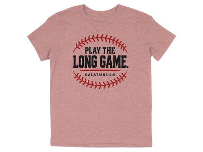 Play The Long Game Youth T-Shirt