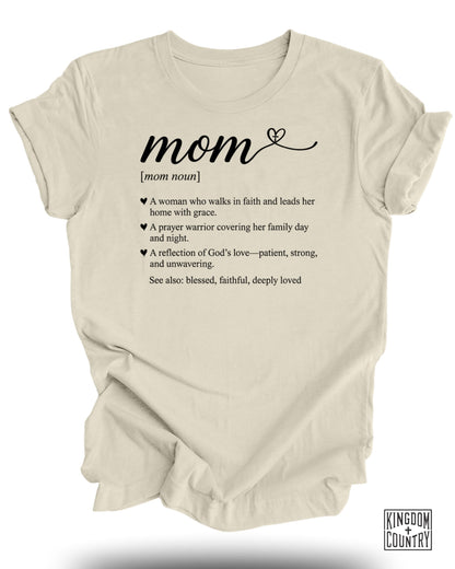 Christian Mom Definition T-Shirt