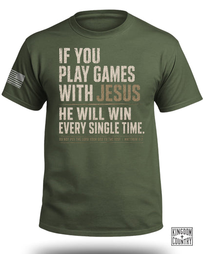 Games With Jesus T-Shirt