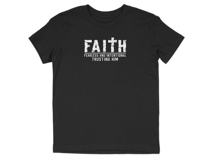 Faith Fearless Intentional Youth T-Shirt