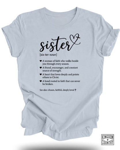 Christian Sister Definition T-Shirt