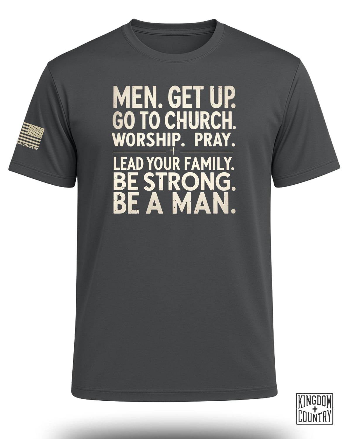 Be A Man Christian Performance Shirt